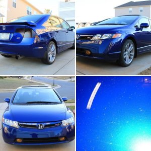 08CivicSIBlue