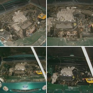 Ford Taurus Engine Detail