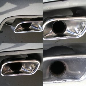 2005 Acura TL Exhaust tips