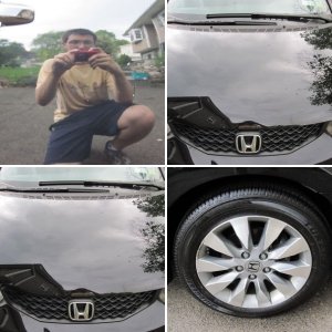 Black Honda Civic - Waterless Wash