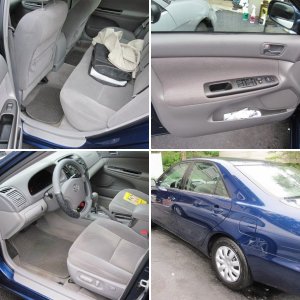 2005 Blue Metallic Toyota Camry-Wash and Seal