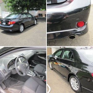 Black Toyota Corolla