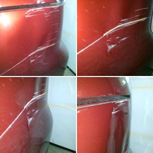 Mazda 5 dents and scratches