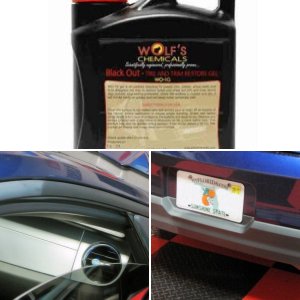 Wolf’s Chemicals “Black Out” Tire & Trim Gel 1 Liter