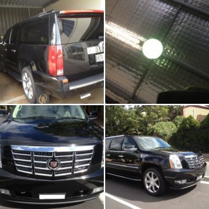 Black Cadillac Escalade