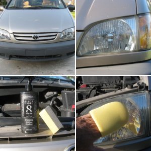 2003 Toyota Sienna Headlight Restoration