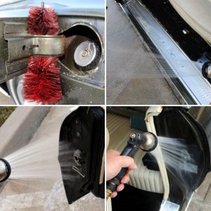 How to clean door jambs