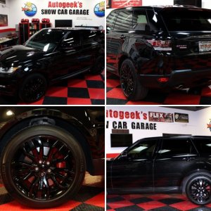 2016 Range Rover Sport Black Label Diamond Paint Coating