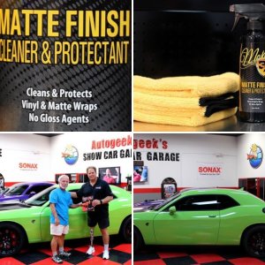 McKees 37 Matte Finish Cleaner & Protectant for matte finishes