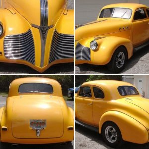 1940 Pontiac Coupe - Coated with GYEON