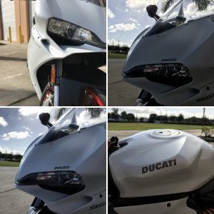 2016 Ducati Matte Detail