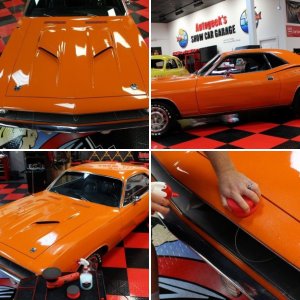 1970 Cuda detailed by Mike Phillips at Autogeek