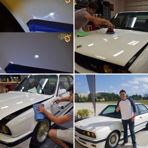 e30 White BMW - One-Step McKee's37