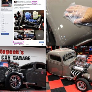Full Bore RUPES on a Full Blown 1936 Ford Streetrod by Mike Phillips