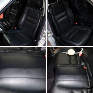 GYEON Q2M Leather Cleaner and GYEON Q2 Leather Coat by Mike Phillips