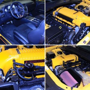 SONAX CC36 Ceramic Coating Supercharged Dodge Yellow Jacket Mike Phillips