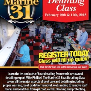 2018 Boat Detailing Class with Mike Phillips at Autogeek