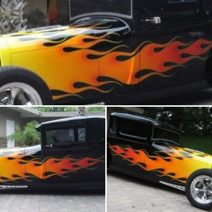 1929 5-Window Coupe - SEMA Booth Car
