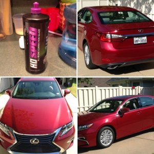 Jays Lexus after taking Mike Phillips Detailing Class