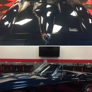 Scuff and Buff 1966 Corvette Stingray Wetsanding Mike Phillips