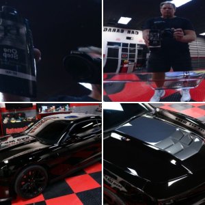 Production Detailing BLACKFIRE ONE STEP BLACK CAMARO