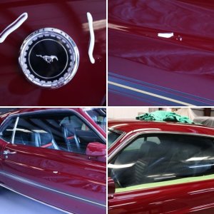 1969 Mustang Mach 1 detailed by Mike Phillips