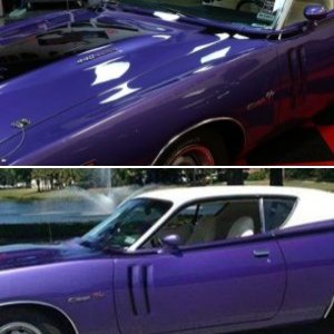1971 Charger R/T Plumb Crazy Purple FLEX CBEAST Mike Phillips