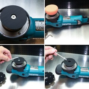3 inch backing plate on Makita PO5000C mike phillips