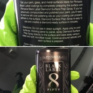 Pinnacle Black Label Prep Spray