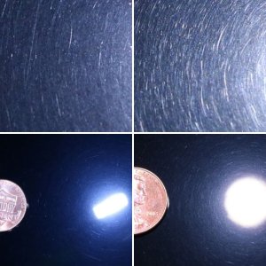 Micromarring micro marring clearcoats DA Haze