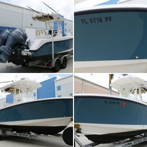Ceramic Coated Gel-coat after 8 months on the water!