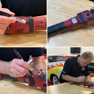 Autograph tools by Mike Phillips