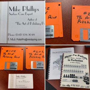 My first car detailing how-to book Mike Phillips