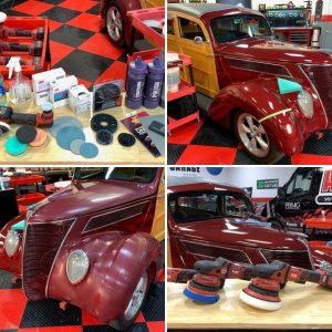 Scuff and Buff Technique by Mike Phillips 1937 Ford Woody