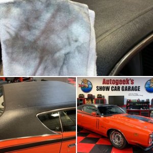 How to clean and protect a vinyl top on a 1971 Charger RT