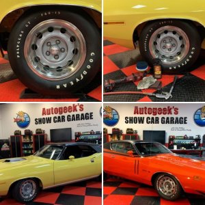 Machine Tire Scrubbing 1971 Charger Mike Phillips