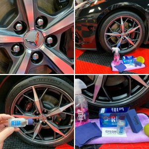 Review GYEON Q2 RIM ceramic coating C8 Corvette