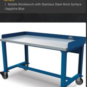 New Stainless Steel Portable Work Bench