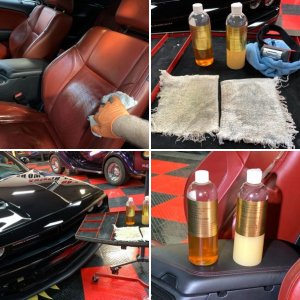 Review Leatherique Ruby Red Napa Leather Seats 2015 Dodge Challenger