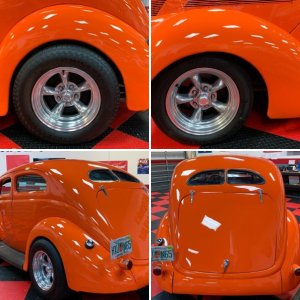 Scuff and Buff Wetsanding Technique by Mike Phillips 1937 Ford