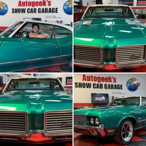 1972 Cutlass Wetsanding by Mike Phillips