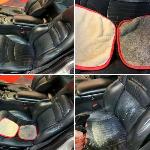 Simple Corvette Leather Seat Detail Mike Phillips