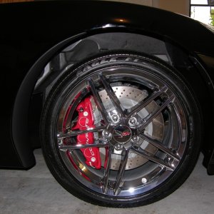 Z06 Wheels, Wells and Calipers 1