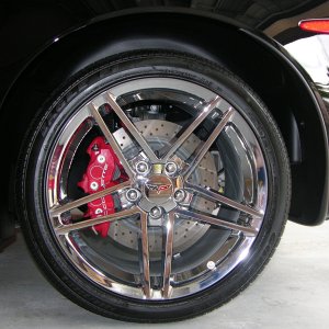 Z06 Wheels, Wells and Calipers 6