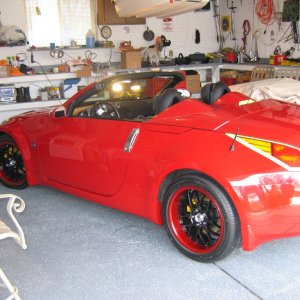 350Z 1st Polishing