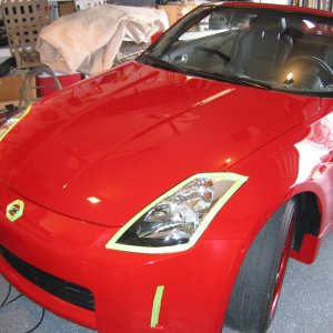 350Z 1st Polishing