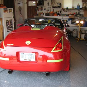 350Z 1st Polishing