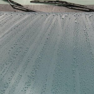 water beading