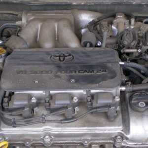 1st engine detail - before