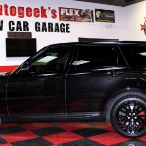 2016 Range Rover Sport Black Label Diamond Paint Coating